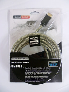HDMI 1.4 High Speed with Ethernet