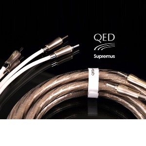 QED (큐이디) Supremus (슈프리머스) 스피커 케이블 3m 페어 (QED 플래그십 스피커 케이블)