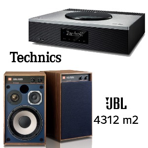 [이벤트] [삼성전자 수입 정품] JBL 4312MⅡ WX (4312m2) + 테크닉스(Technics) SA-C600 네트워크 CD리시버 올인원 (실버)