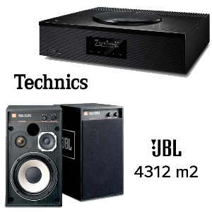 [이벤트] [삼성전자 수입 정품] JBL 4312MⅡ BK (4312m2) + 테크닉스(Technics) SA-C600 네트워크 CD리시버 올인원 (블랙)